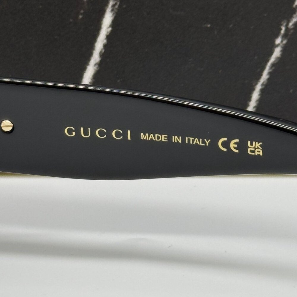 NEW GUCCI BLACK WOMEN SUNGLASSES GUCCI GG1829SK 001 - Picture 8 of 9